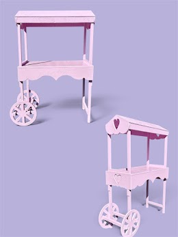 Pink Dessert Cart Rental Only $200 (travel fee may apply outside service area)